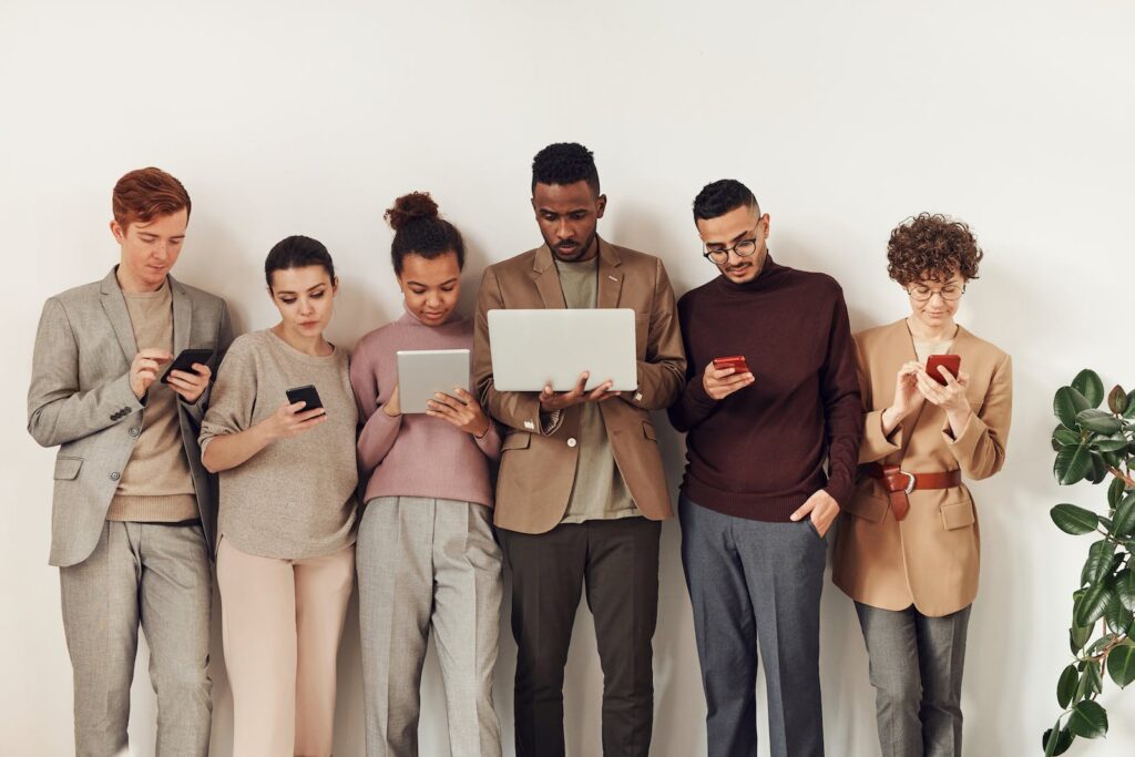 Photo Of People Using Gadgets